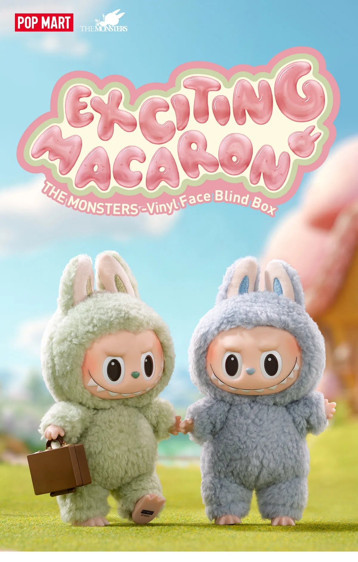 Authentic POP Mart THE MONSTERS | Exciting Macaron Series | Mystery Blind Box